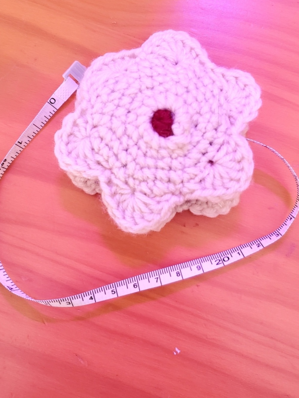 🛍️BUNDLE ONLY ITEM🛍️ Jam filled Cookie Tape Measure- Handmade - Picture 8 of 11